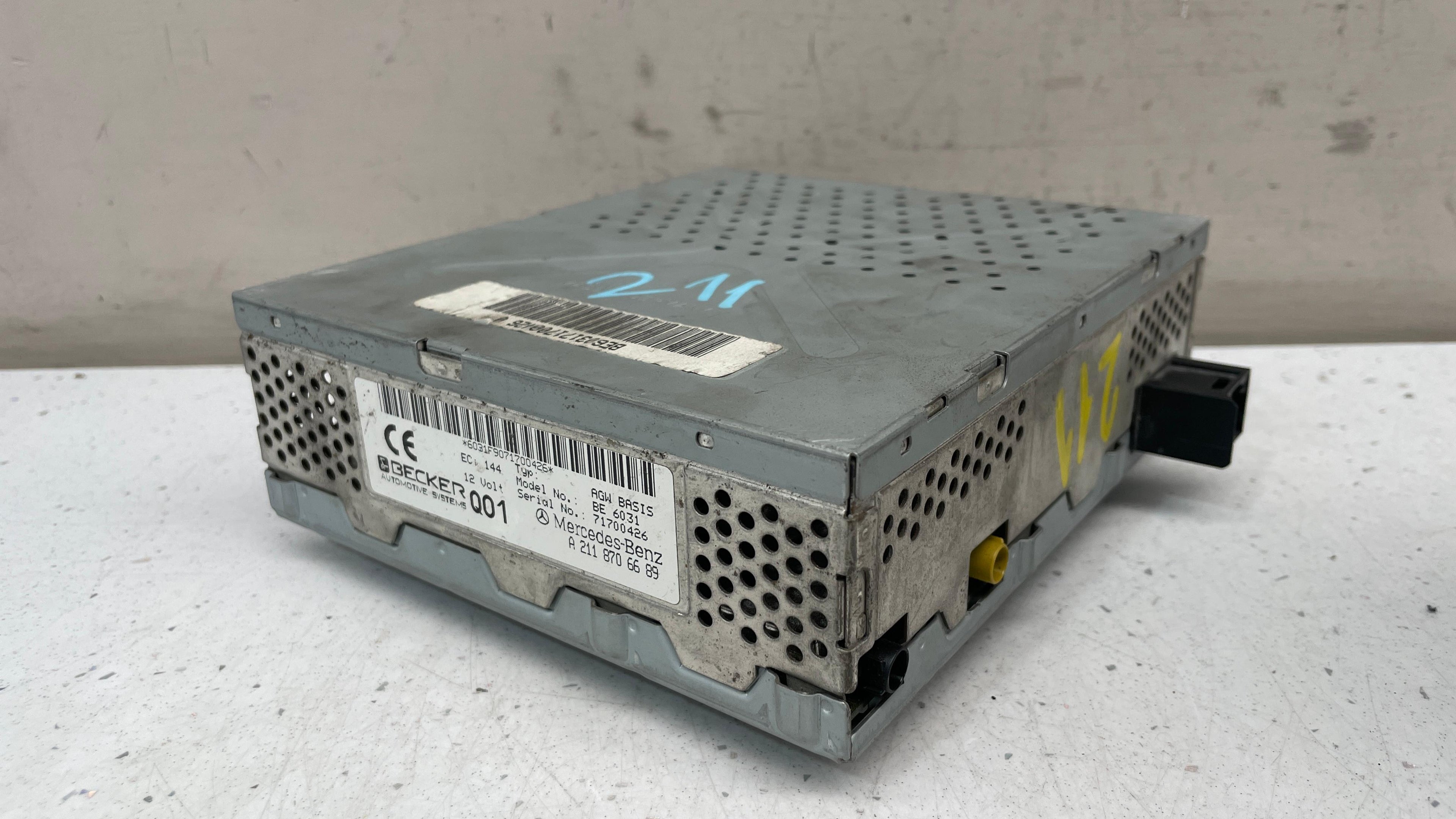A2118706689 MERCEDES W211 AMPLIFIER SOUND SYSTEM