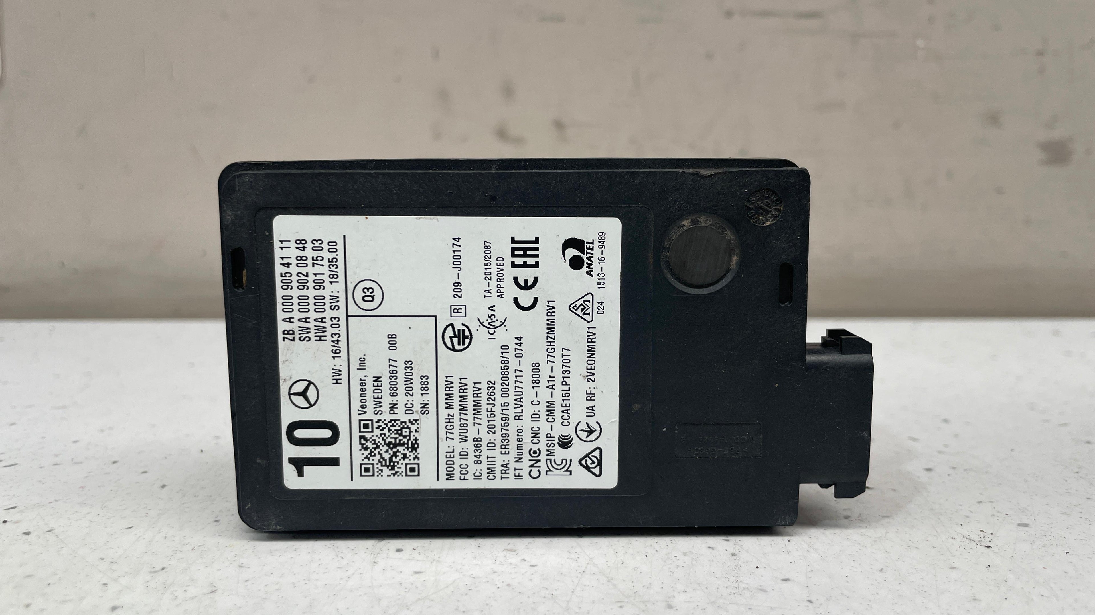 A0009054111 MERCEDES REAR BLIND SPOT RADAR SENSOR