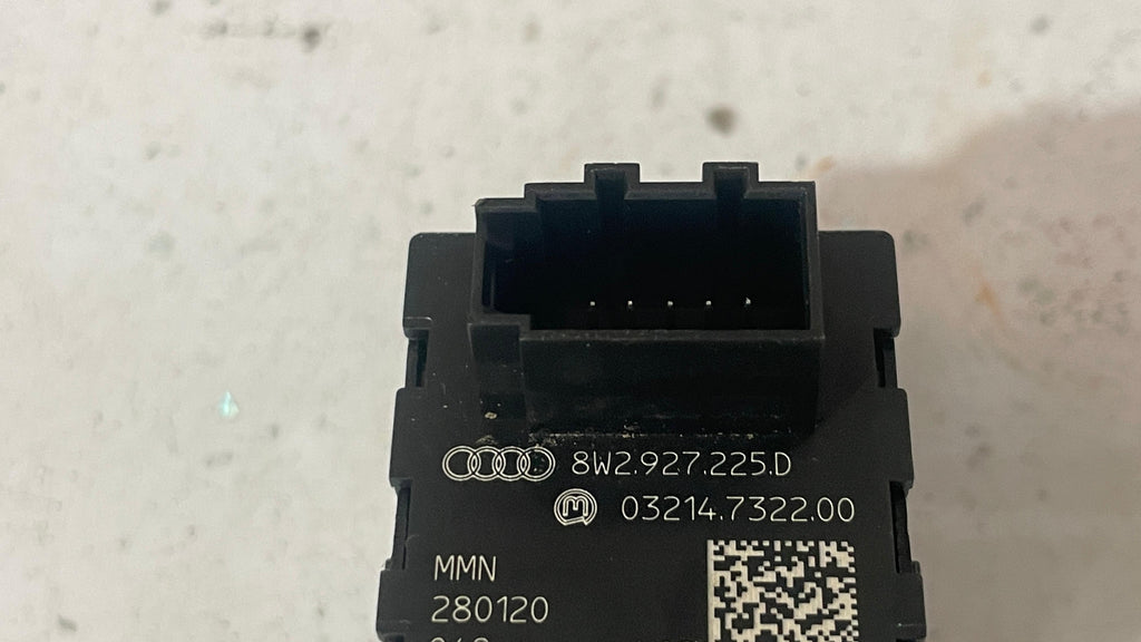 8W2927225D AUDI A4 HANDBRAKE SWITCH BUTTON