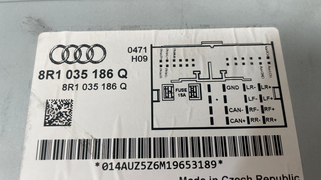 8R1035186Q AUDI A5 RADIO RECEIVER UNIT CD PLAYER