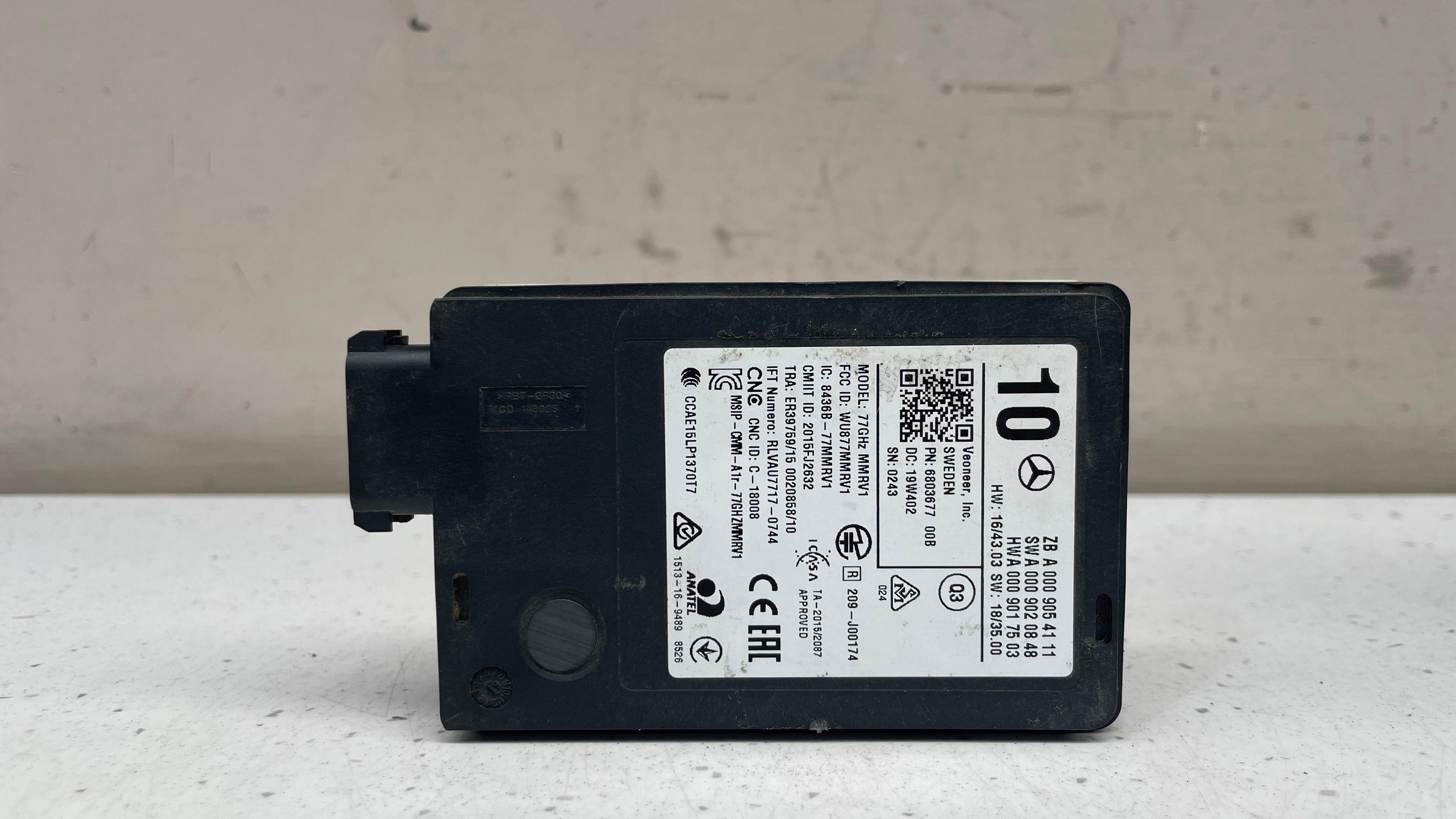 A0009054111 MERCEDES GLE RADAR DISTANCE SENSOR CONTROL REAR