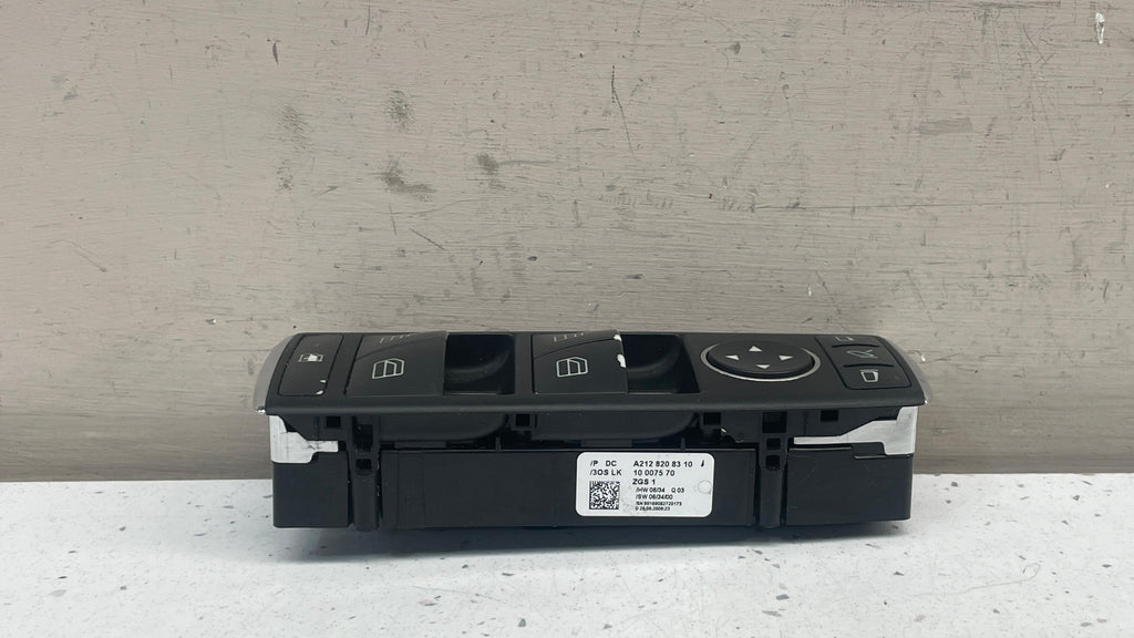 A2128208310 MERECEDES W212 WINDOW SWITCH CONTROL UNIT