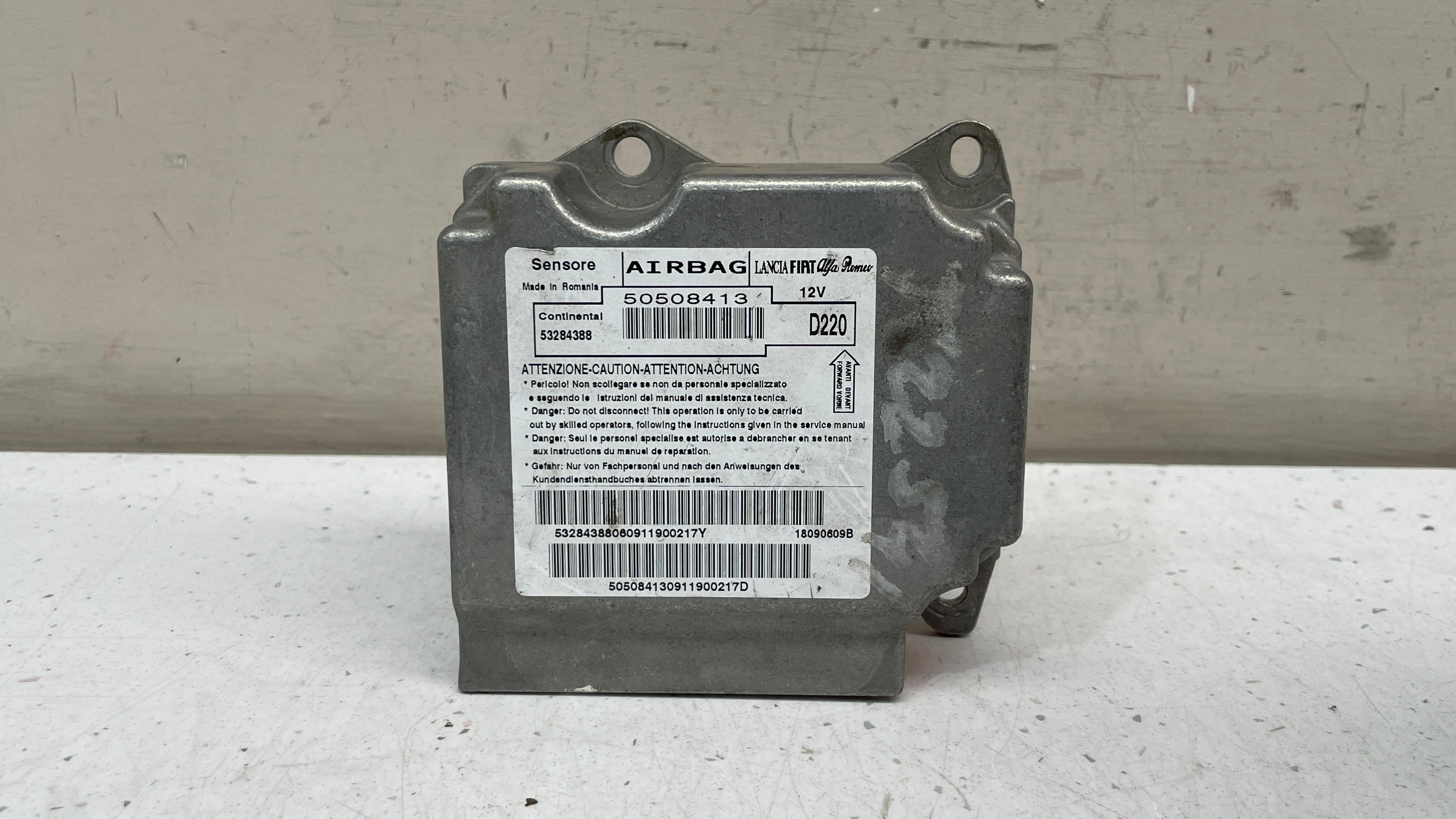50508413 ALFA MITO SRS CONTROL UNIT