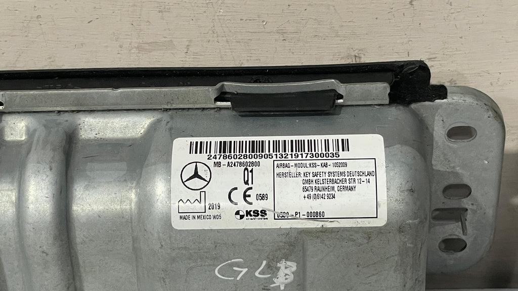 A2478602800 MERCEDES GLB KNEE SRS CONTROL UNIT