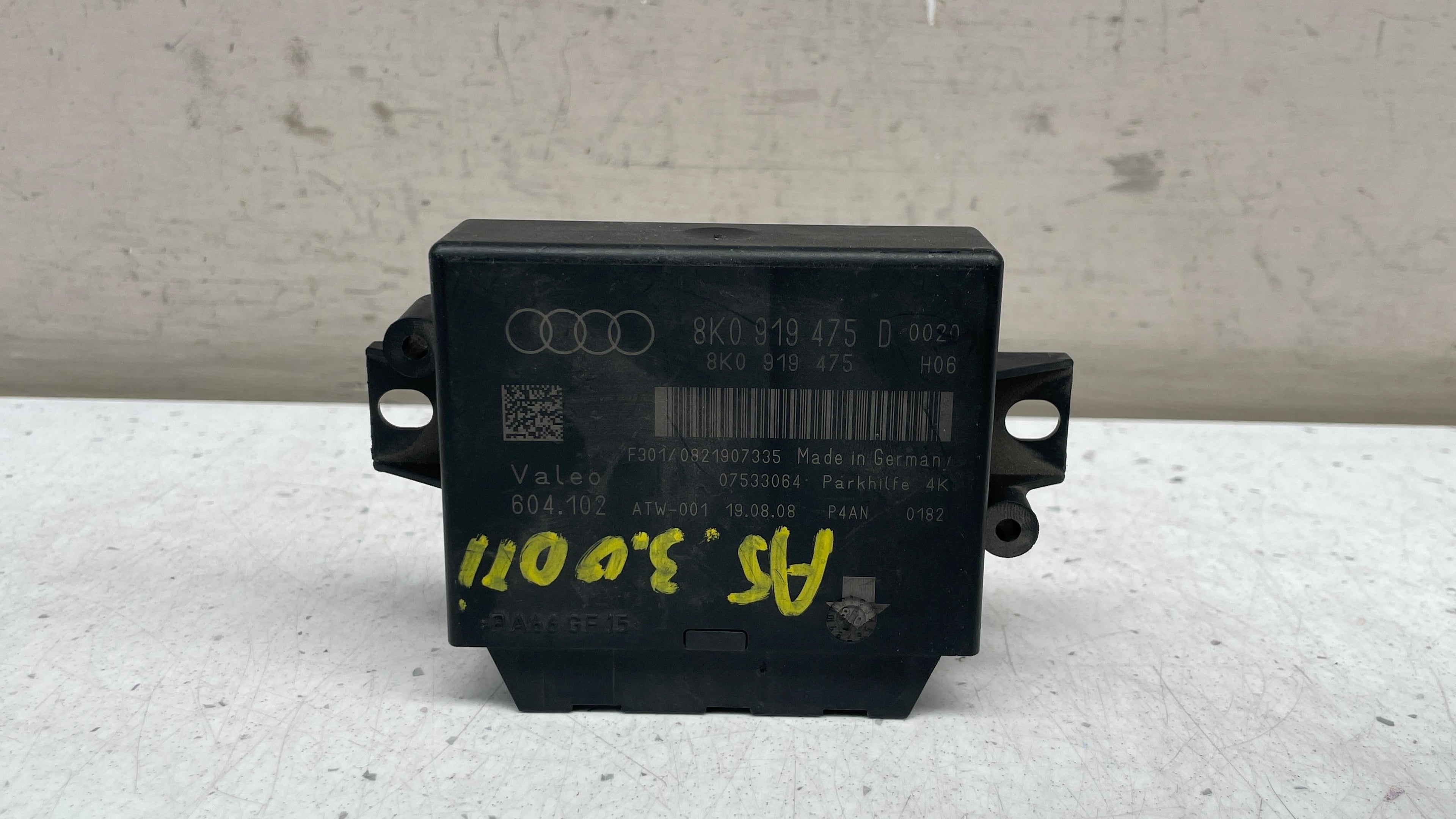8K0919475D AUDI A5 PARKING CONTROL UNIT PDC