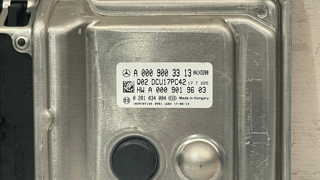 A0009003313  MERCEDES EXHAUST CONTROL MODULE UNIT