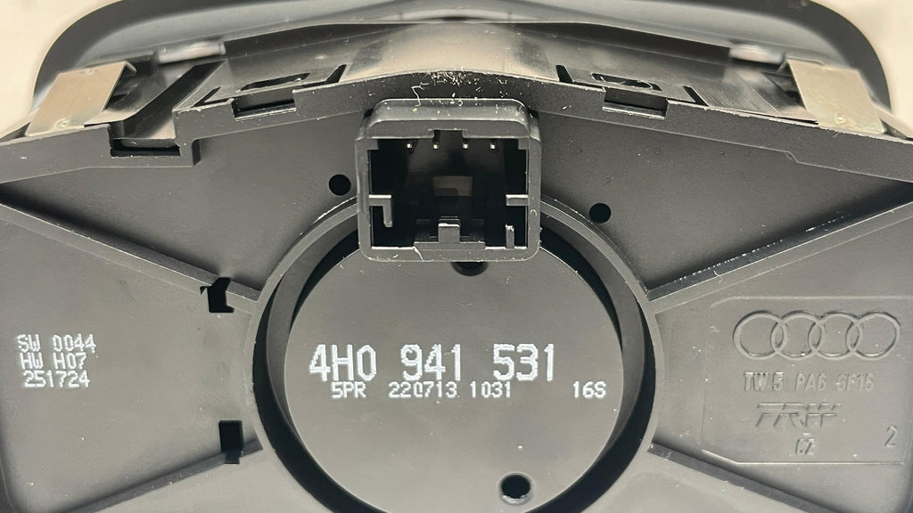 4H0941531 AUDI A8 HEADLIGHT CONTROL SWITCH