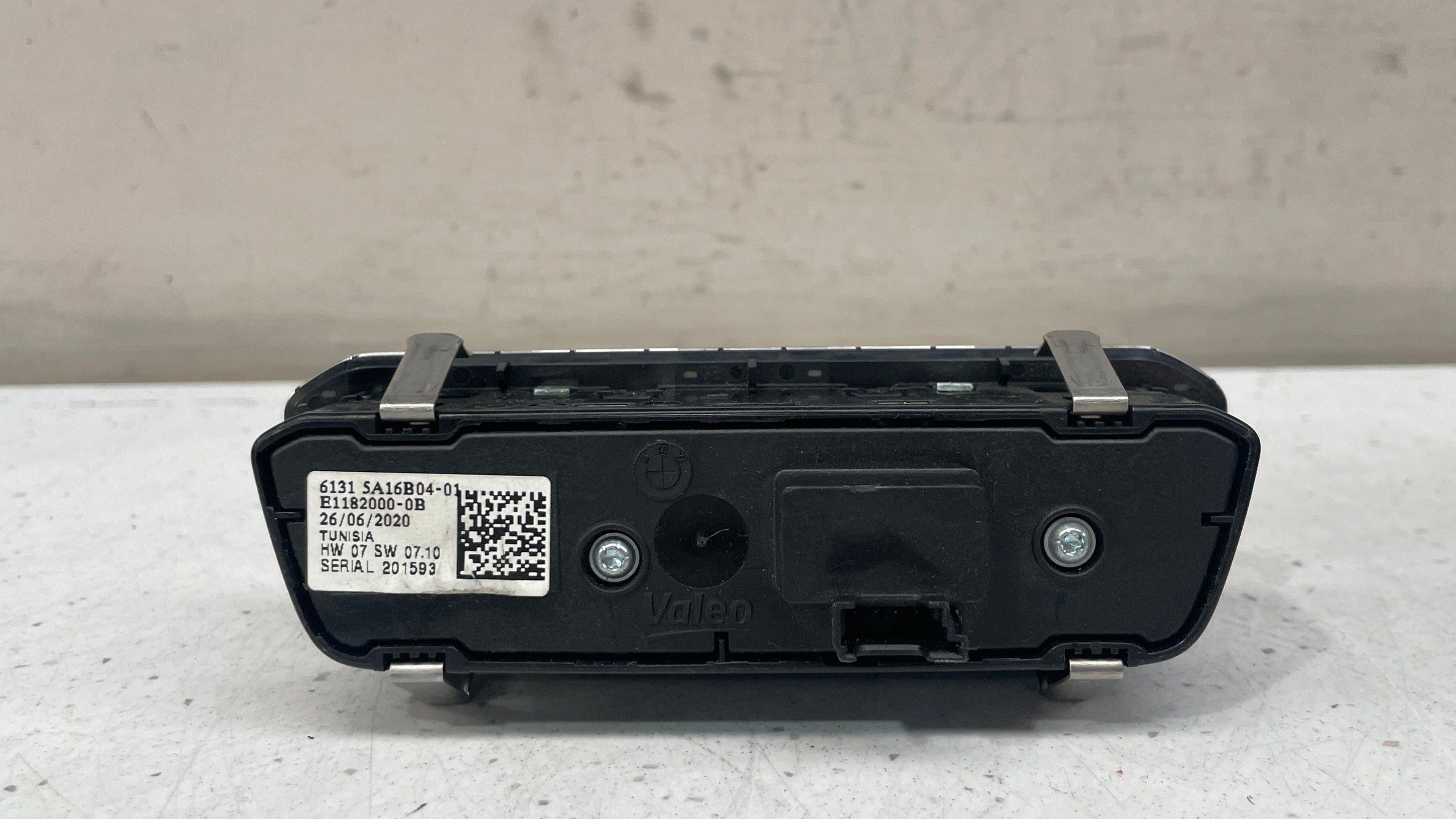 61315A16B04-01 BMW X5 HEADLIGHT SWITCH LIGHT CONTROL MODULE