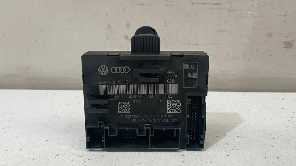 4G8959793E AUDI A6 FRONT LEFT DOOR CONTROL MODULE