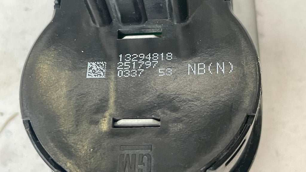 13294818 OPEL MERIVA HEADLIGHT SWITCH CONTROL