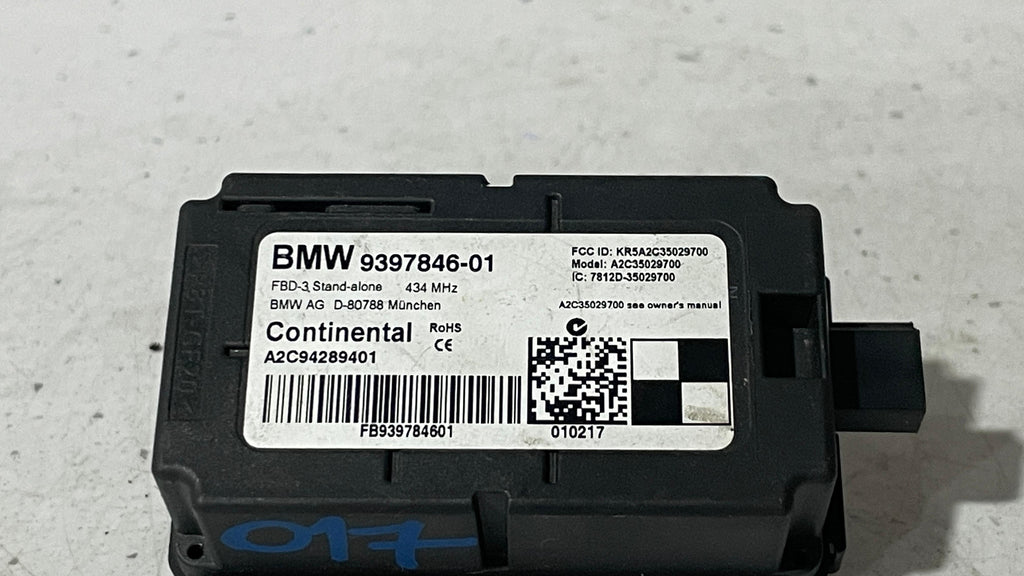 9397846-01 BMW SERIES 3 RADIO CONTROL MODULE