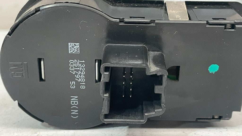 13294818 OPEL MERIVA HEADLIGHT SWITCH CONTROL