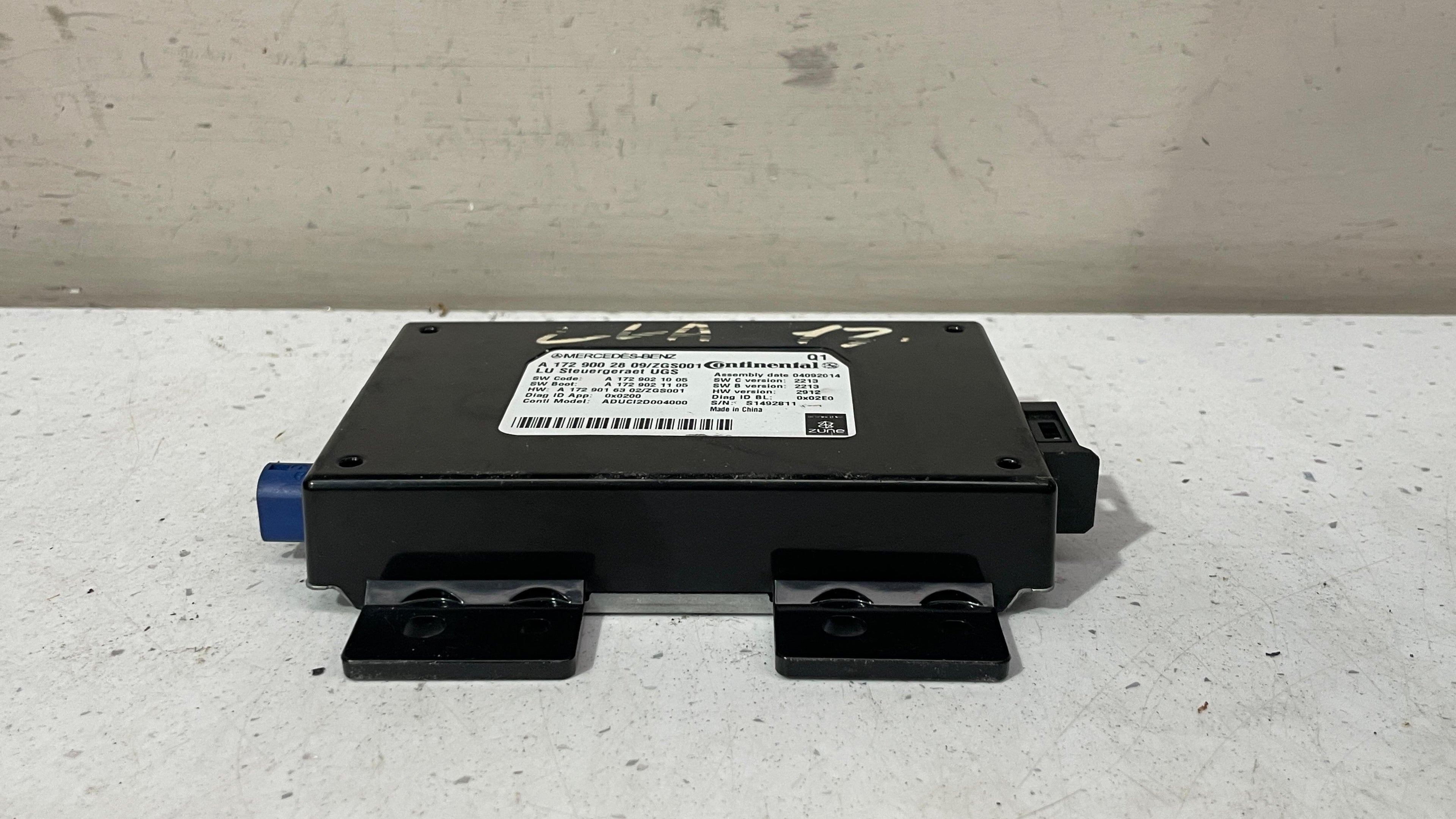 A1729002809 MERCEDES CLA INTERFACE COMMUNICATION MODULE