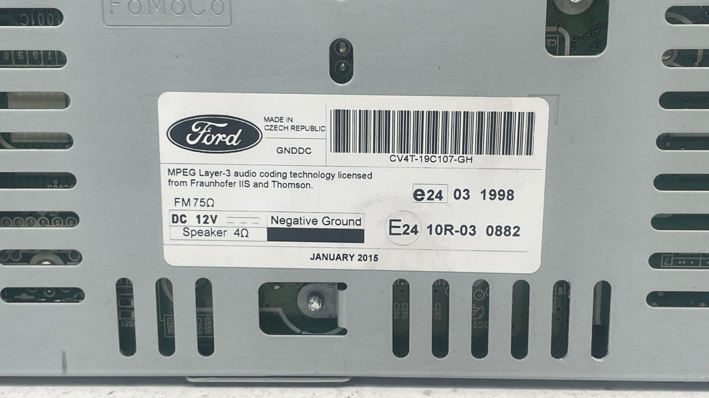 E2410R-030882 FORD KUGA RADIO HEAD UNIT CONTROLLER UNIT