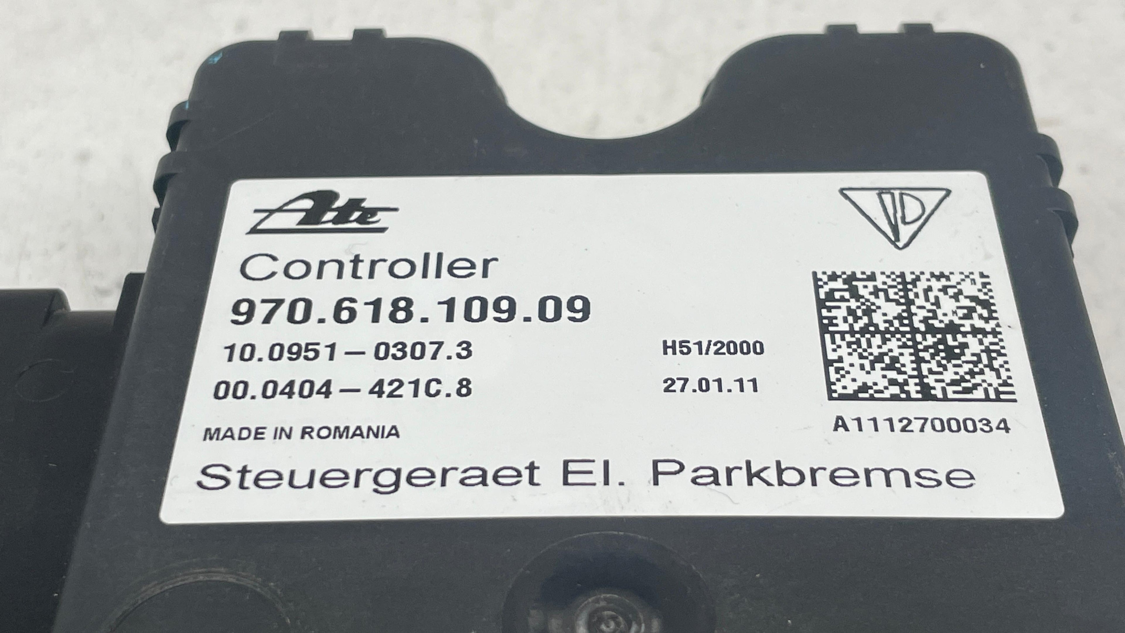 97061810909 PORSCHE PANAMERA HAND BRAKE CONTROL MODULE
