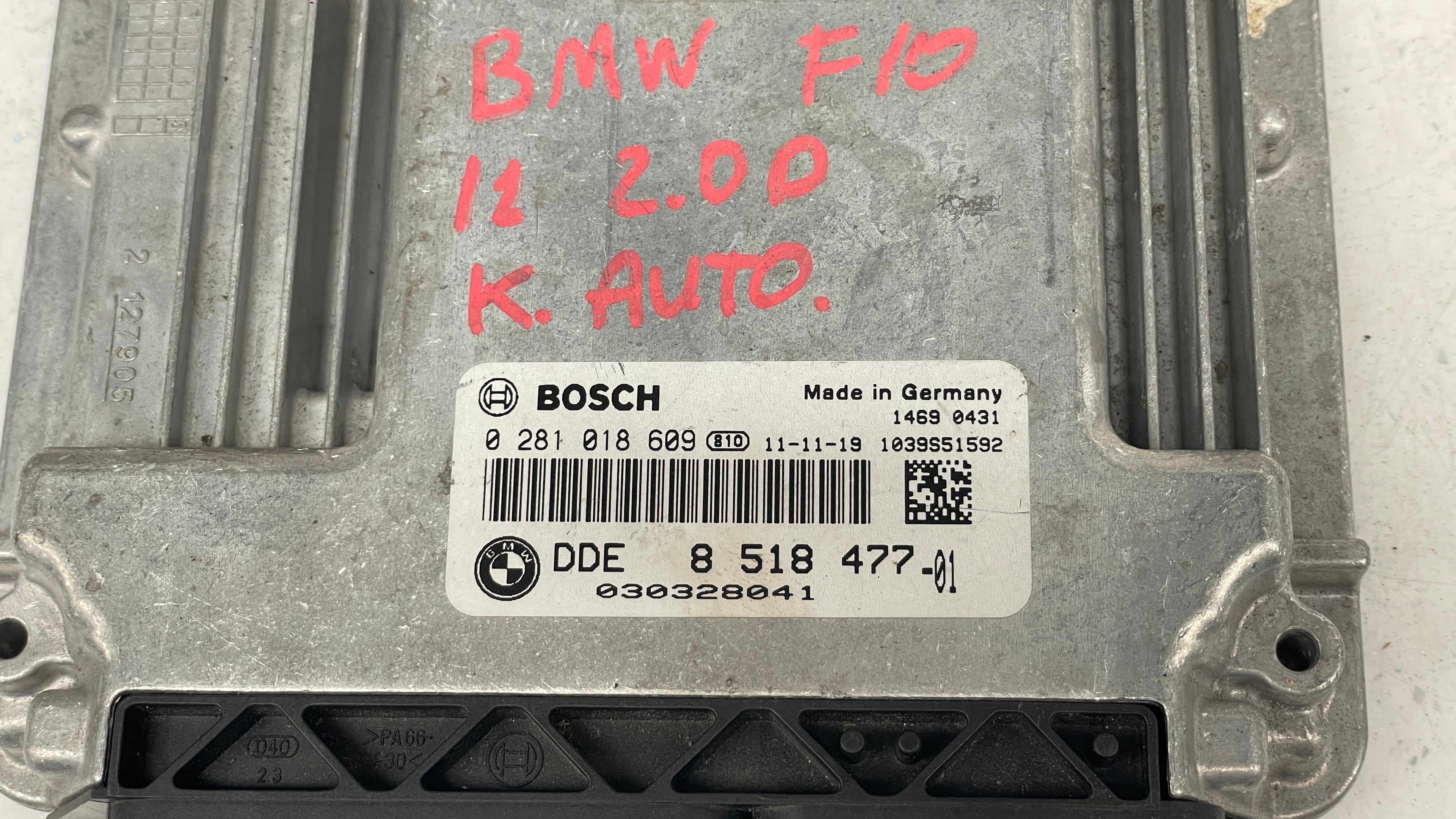 8518477-01 BMW F10 ENGINE CONTROL UNIT ECU