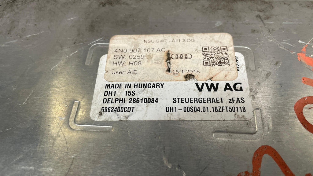4N0907107AC AUDI A8 LANE CHANGE ASSIST MODULE