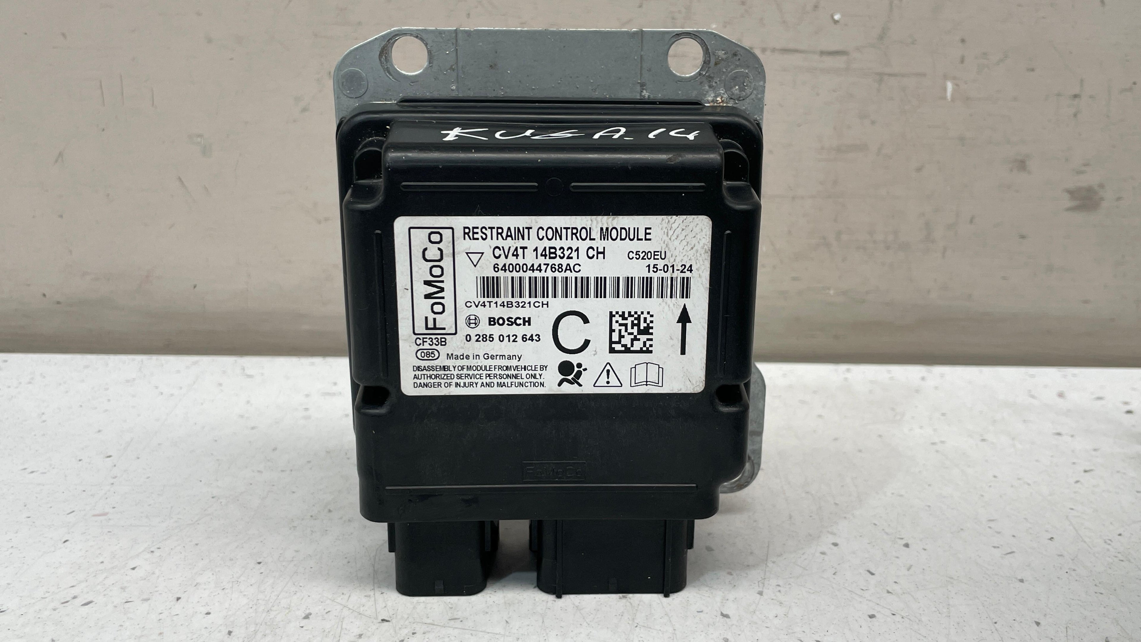 CV4T14B321CH FORD KUGA SRS CONTROL MODULE