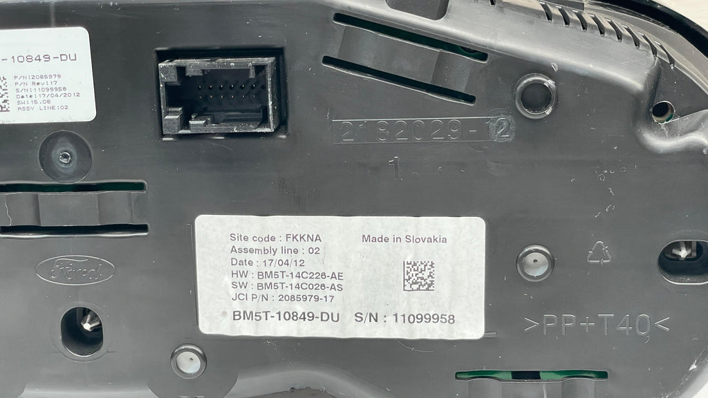 BM5T-10849-DU FORD FOCUS SPEEDOMETER INSTRUMENT CLUSTER