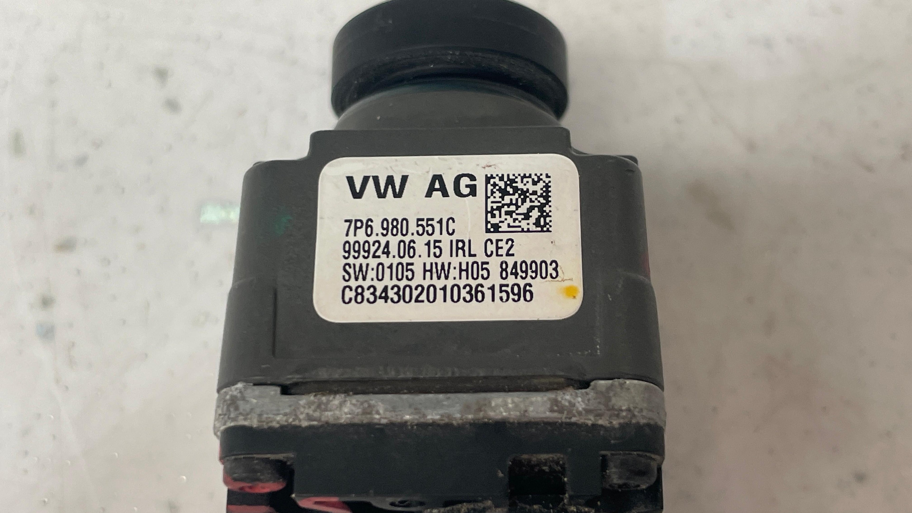 7P6980551C AUDI A8 REAR VIEW CAMERA