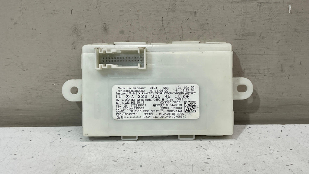 A2229004213  MERCEDES KEY LESS G0 ENTRY MODULE CONTROL UNIT