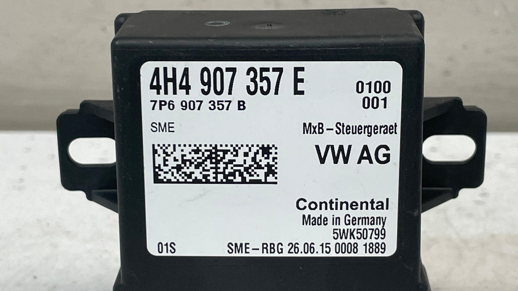 4H4907357E AUDI A8 LIGHT CONTROL MODULE UNIT ECU