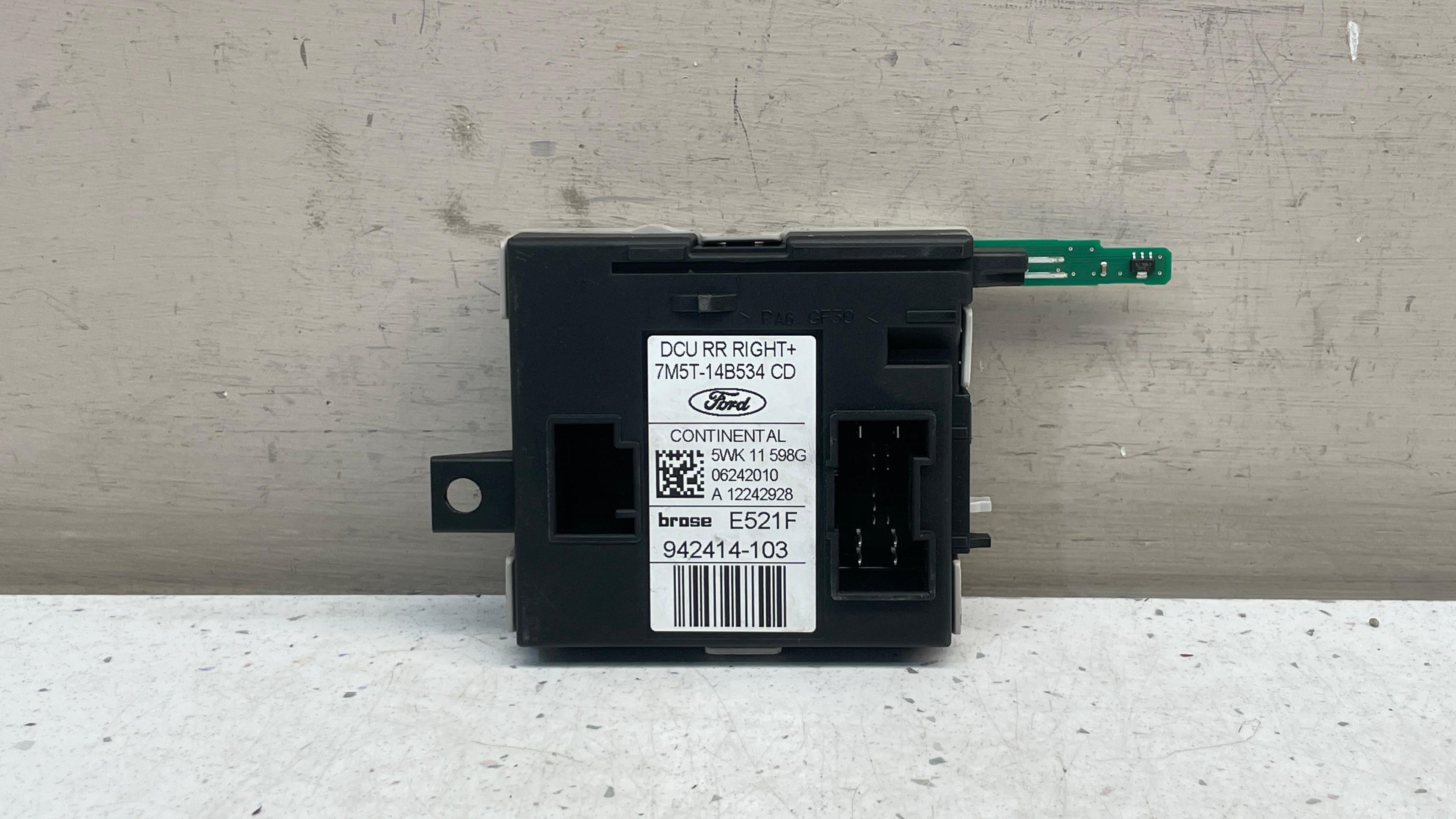 7M5T-14B534CD FORD C-MAX WINDOW CONTROL MODULE
