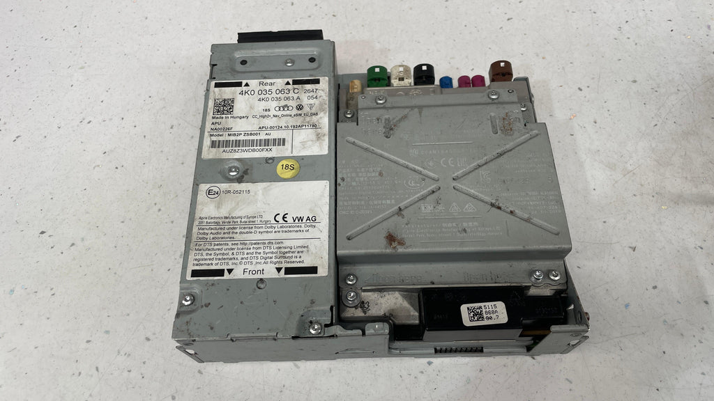 4K0035063C AUDI CENTRAL COMPUTER MULTIMEDIA MAIN UNIT