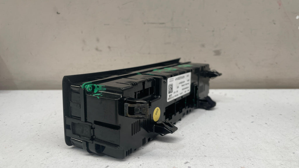 4H0820043H AUDI A8 CLIMATE CONTROL UNIT SWITCH PANEL