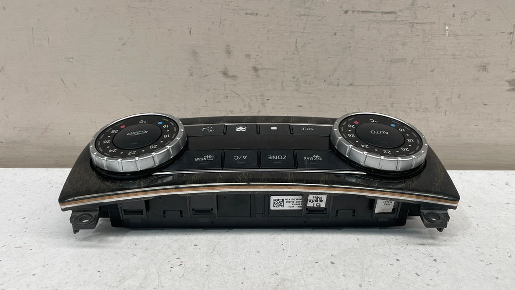A2049006608 MERCEDES W204 CLIMATE CONTROL PANEL