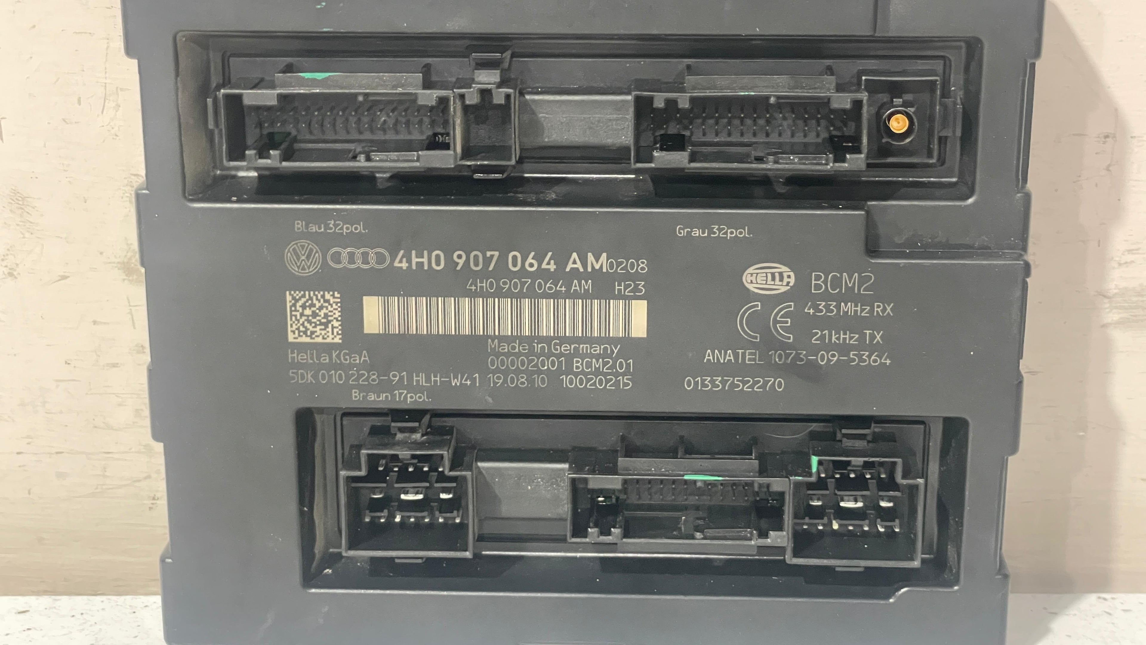4H0907064AM VOLKSWAGEN TOUAREG COMFORT CONVENIENCE BODY MODULE