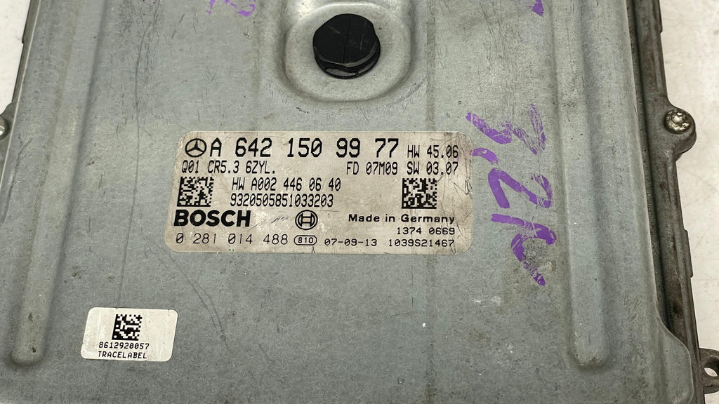 A6421509977 MERCEDES W221 ENGINE CONTROL UNIT ECU