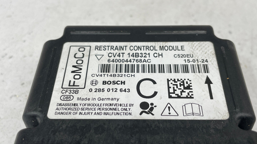 CV4T14B321CH FORD KUGA SRS CONTROL MODULE