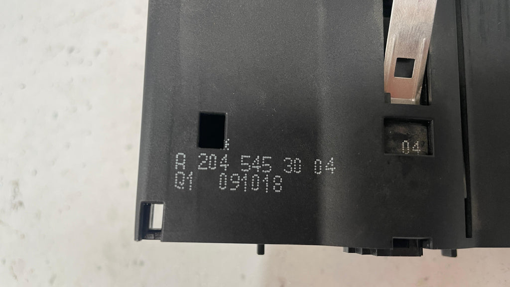 A2045453004 MERCEDES W204 HEADLIGHT SWITCH CONTROL PANEL