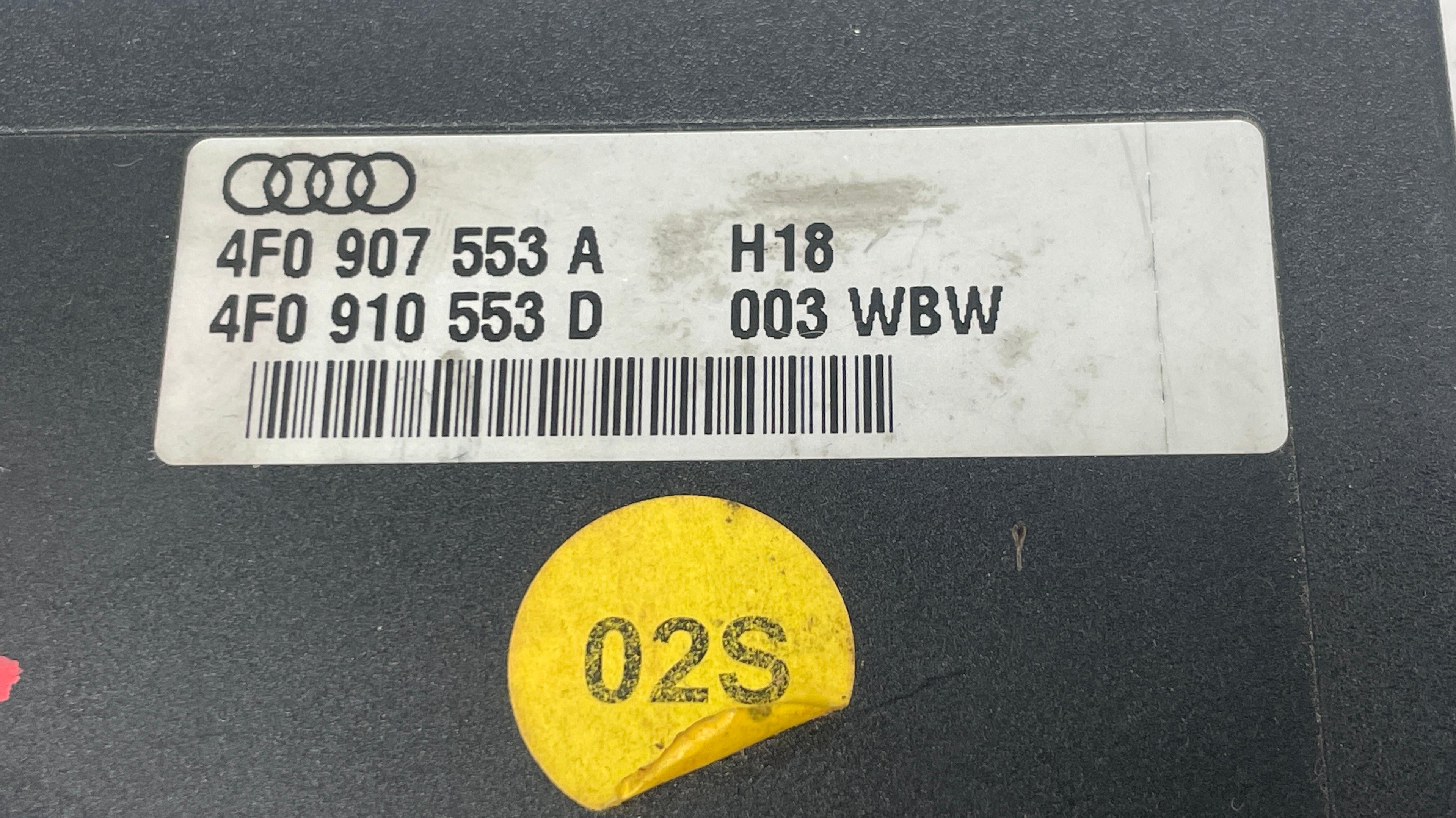 4F0907553A AUDI A6 AIR SUSPENSION CONTROL UNIT