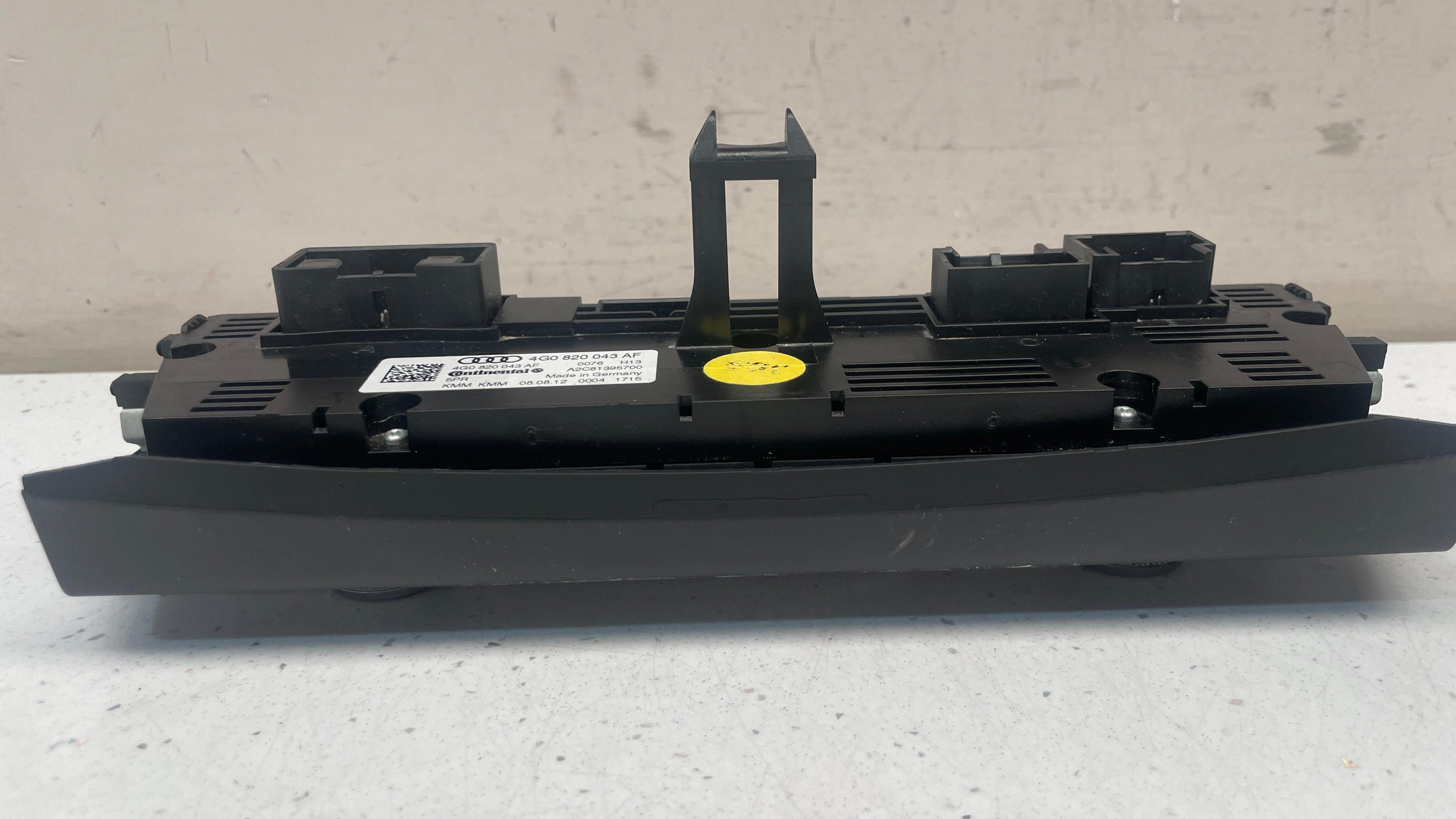 4G0820043AF AUDI A6 AC CLIMATE CONTROLLER SWITCH