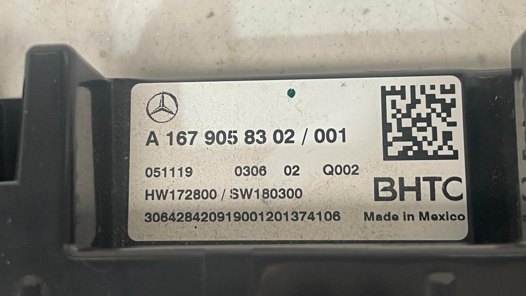 A1679058302 MERCEDES GLS X167 AC CLIMATE CONTROL PANEL