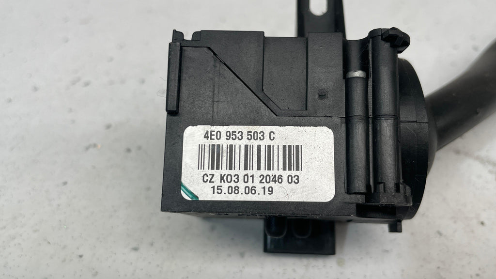 4E0953503C AUDI A6 STEERING COLUMN SWITCH WIPER