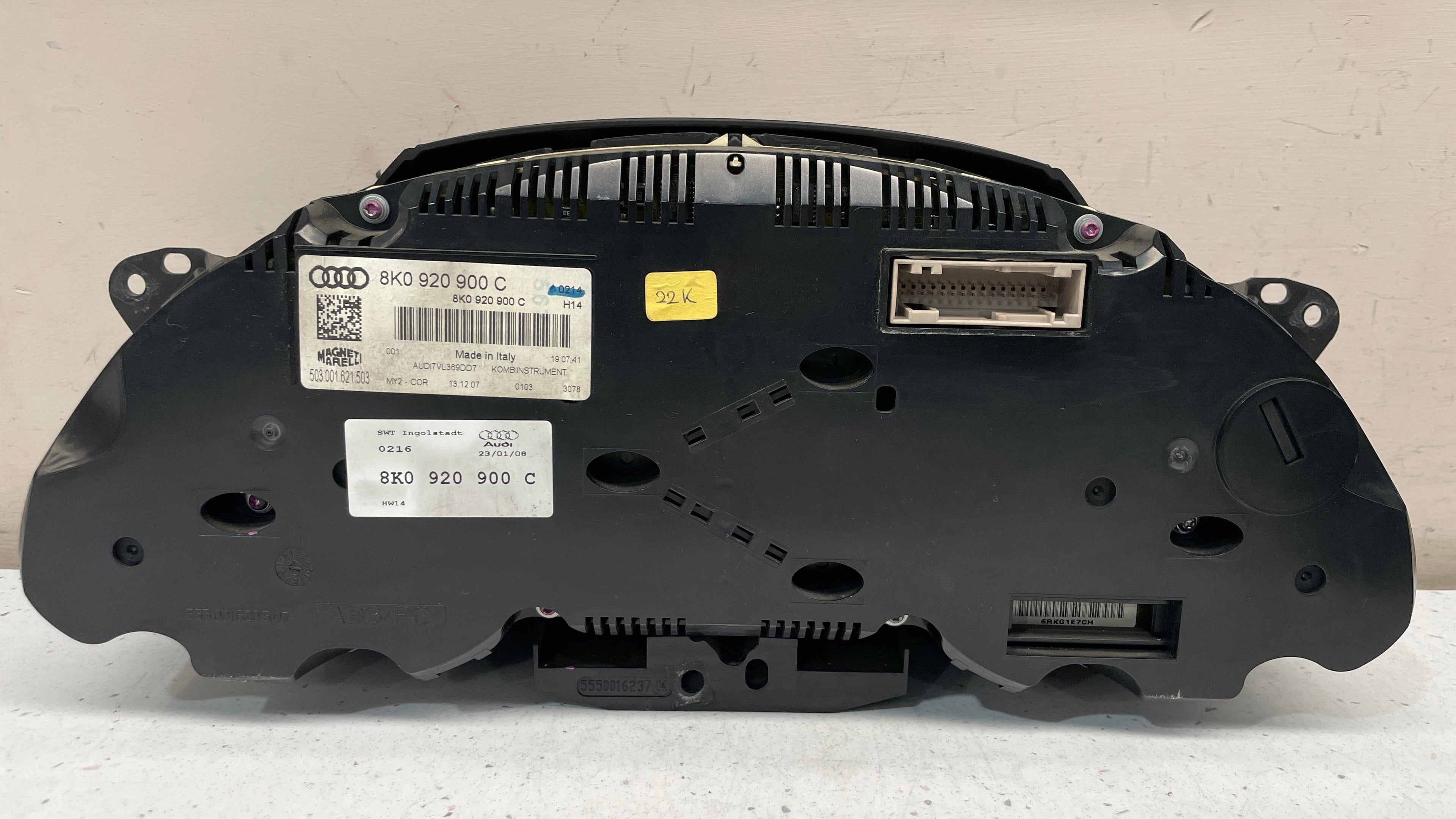 8K0920900C AUDI A4 INSTRUMENT CLUSTER PANEL SWITCH