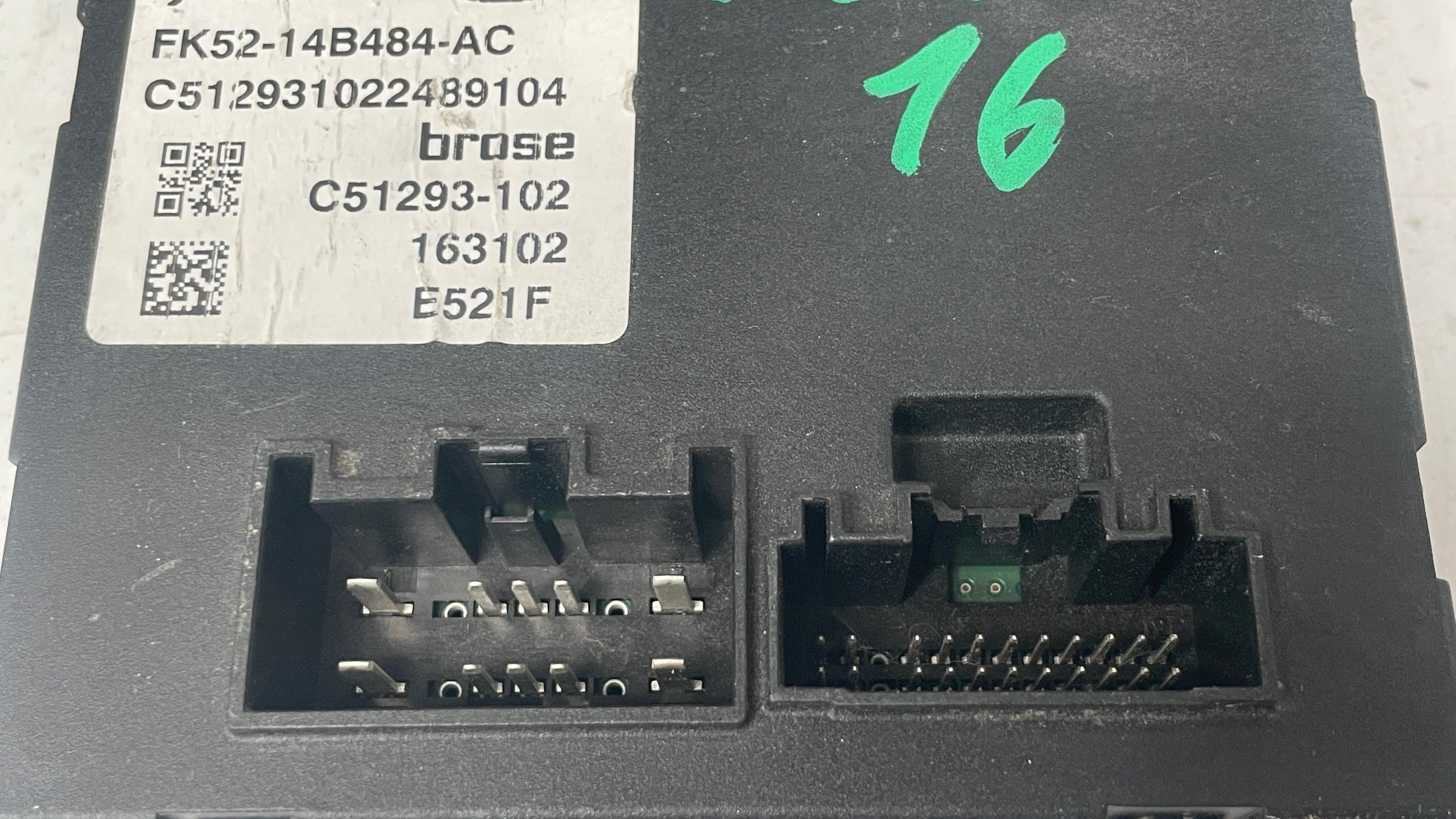 FK52-14B484-AC LAND ROVER VOGUE TAILGATE CONTROL MODULE UNIT