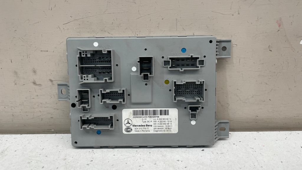 A2229006014 MERCEDES GLC SAM COMFORT CONTROL UNIT