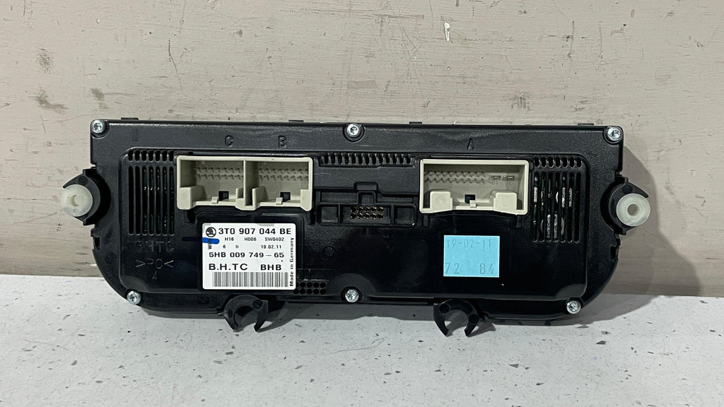 3T0907044BE SKODA CLIMATE CONTROL PANEL SWO