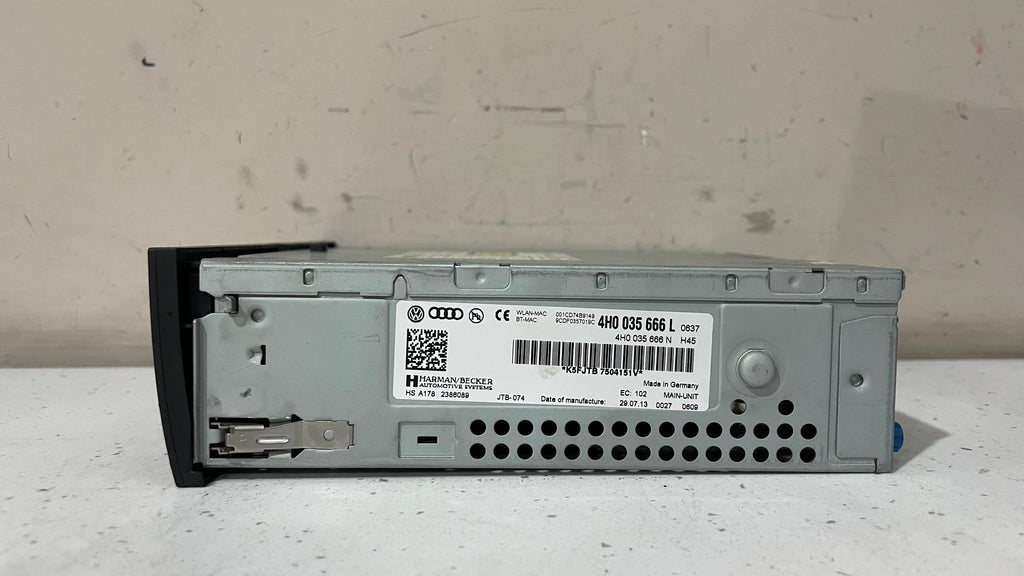 4H0035666L AUDI A8 MULTIMEDIA HEAD UNIT