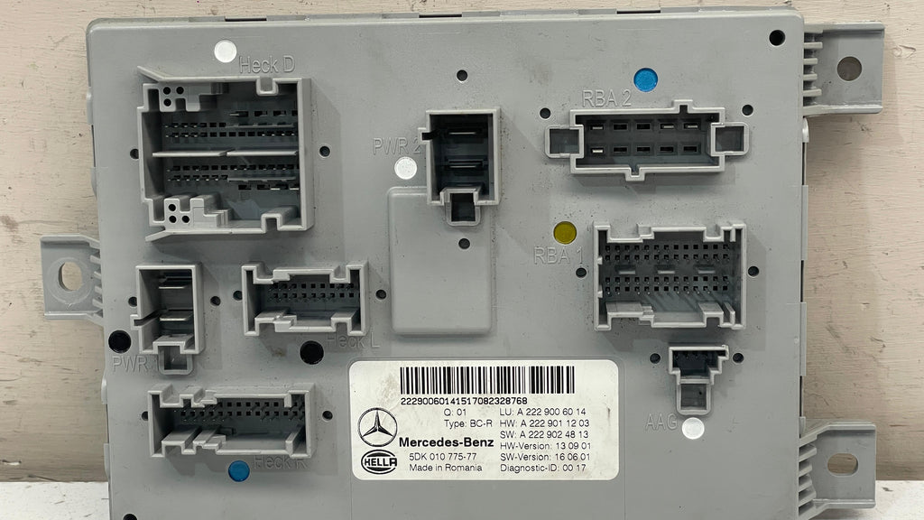 A2229006014 MERCEDES GLC SAM COMFORT CONTROL UNIT