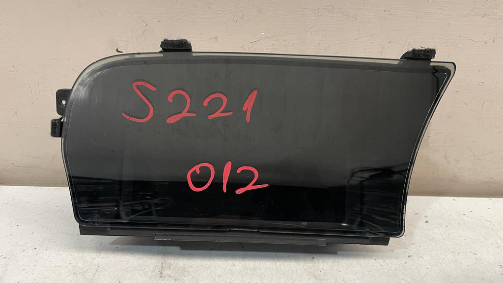 A2219003504 MERCEDES W221 DISPLAY SCREEN MONITOR INFORMATION