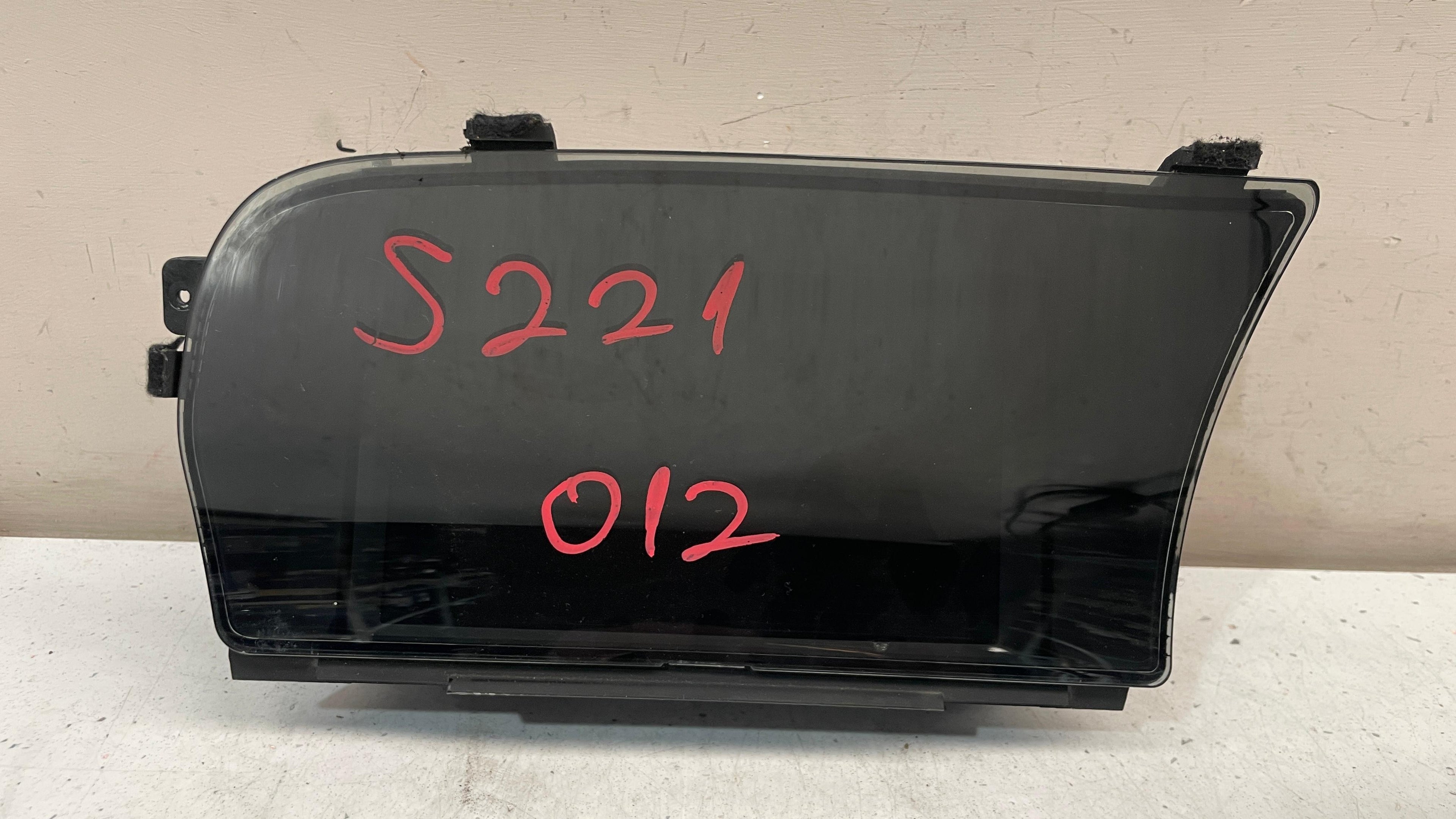 A2219003504 MERCEDES W221 DISPLAY SCREEN MONITOR INFORMATION