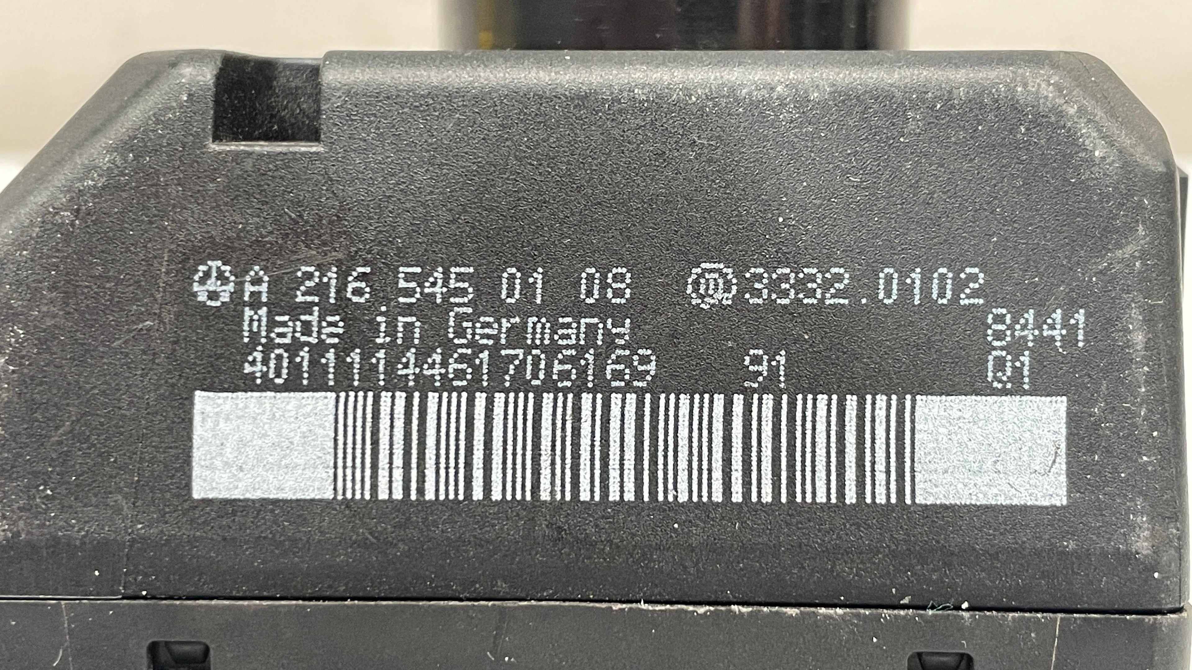 A2165450108 MERCEDES CL IGNITION KEY SWITCH MODULE