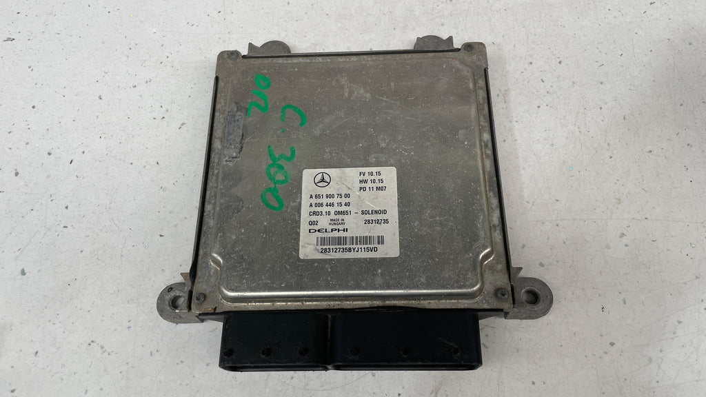 A6519007500 MERCEDES W204 OM651 ENGINE CONTROL UNIT ECU