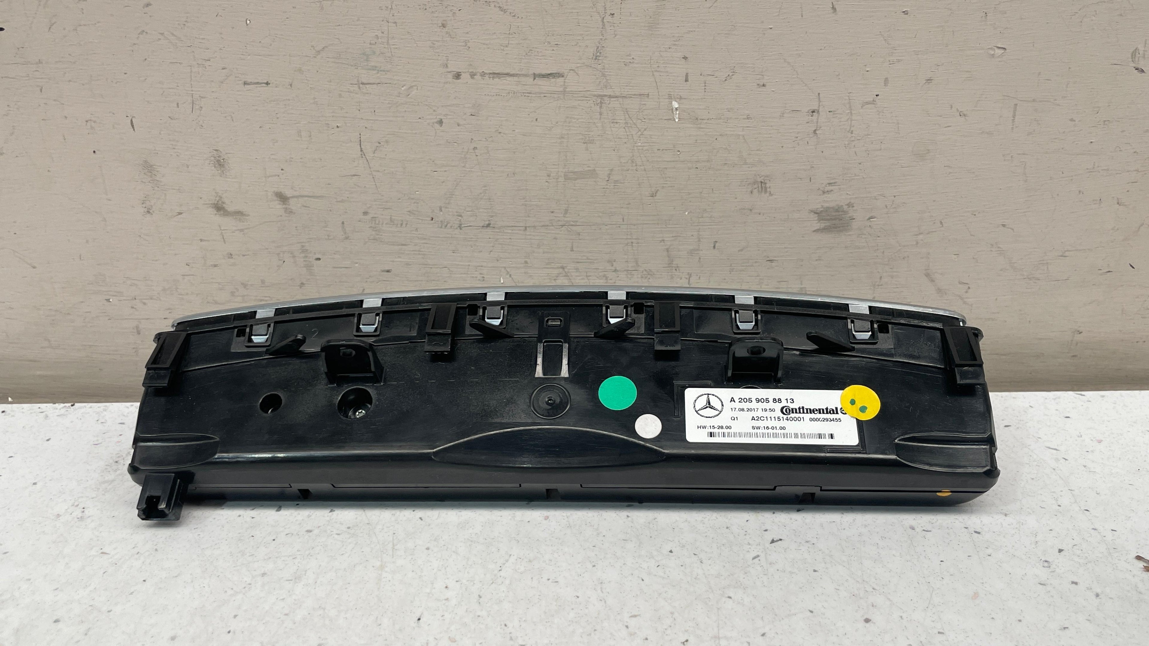 A2059058813 MERCEDES GLC CLIMATE AC CONTROL CLIMATE CONTROL
