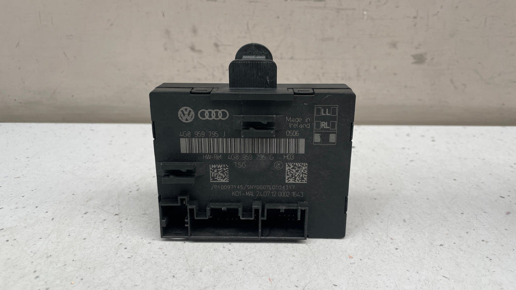 4G8959795J AUDI A6 REAR RIGHT DOOR CONTROL MODULE